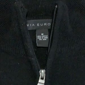 Quarter zip sweater medium acrylic